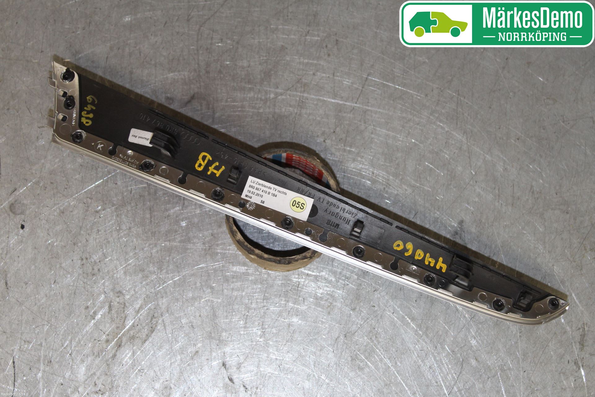 Audi Q5 09-16 Dörrklädsel Inlägg-List Hö