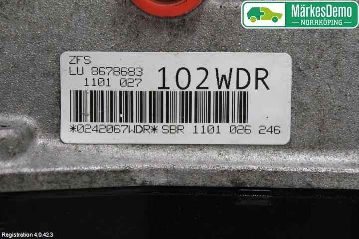 BMW 3 F30/F31/F80 12-19 Växellåda Automat