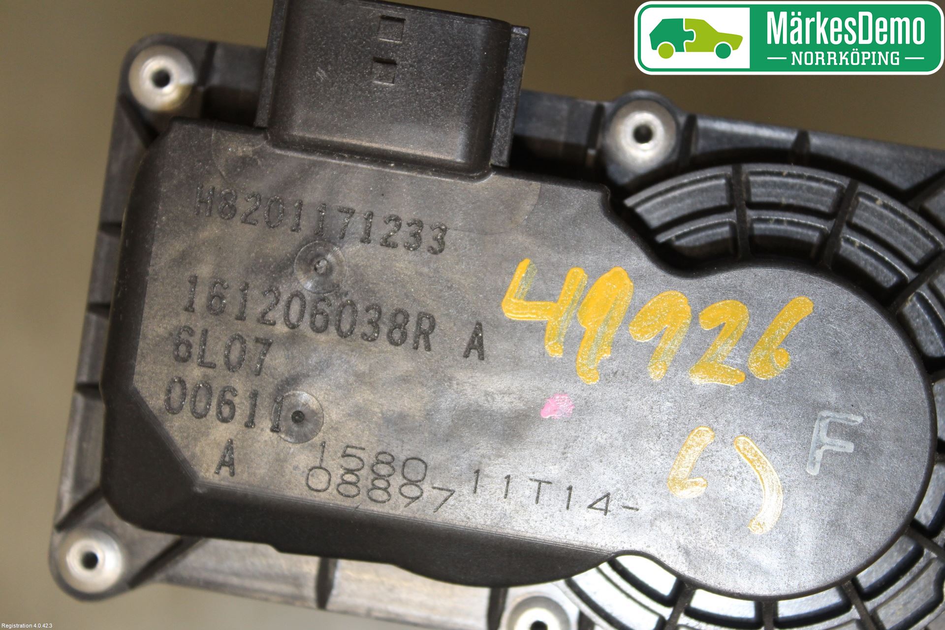 Renault CLIO IV 16-19 Injspjällhus