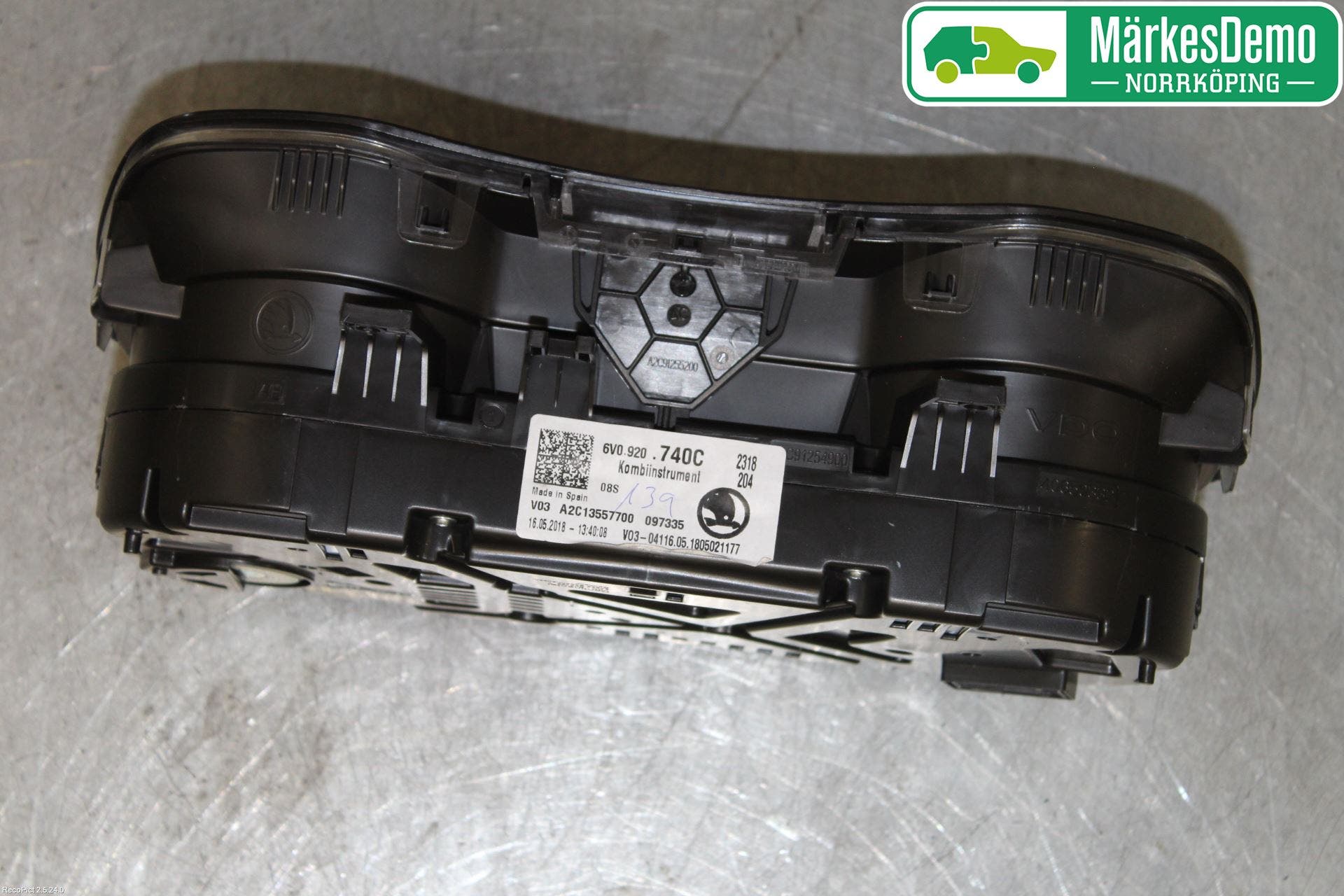 Skoda FABIA 15-21 Instrument Komb