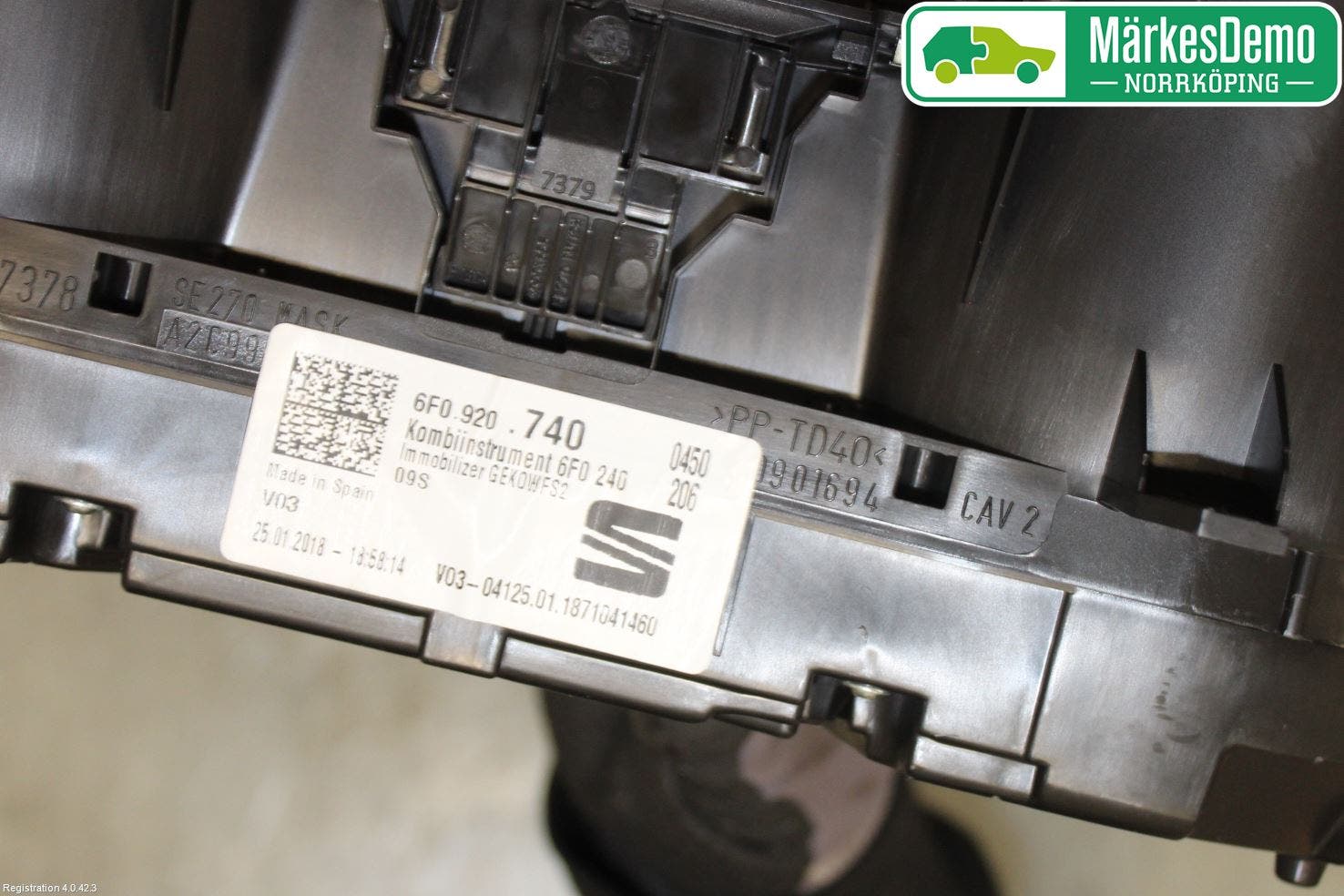 Seat IBIZA V 17-20 Instrument Komb
