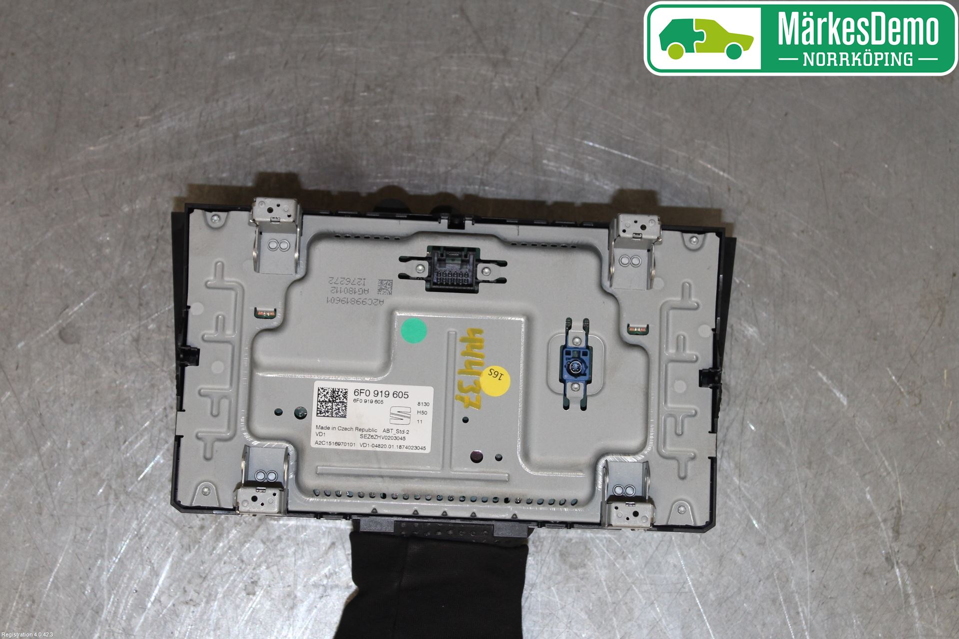 Seat IBIZA V 17-20 Multifunktionsdisplay