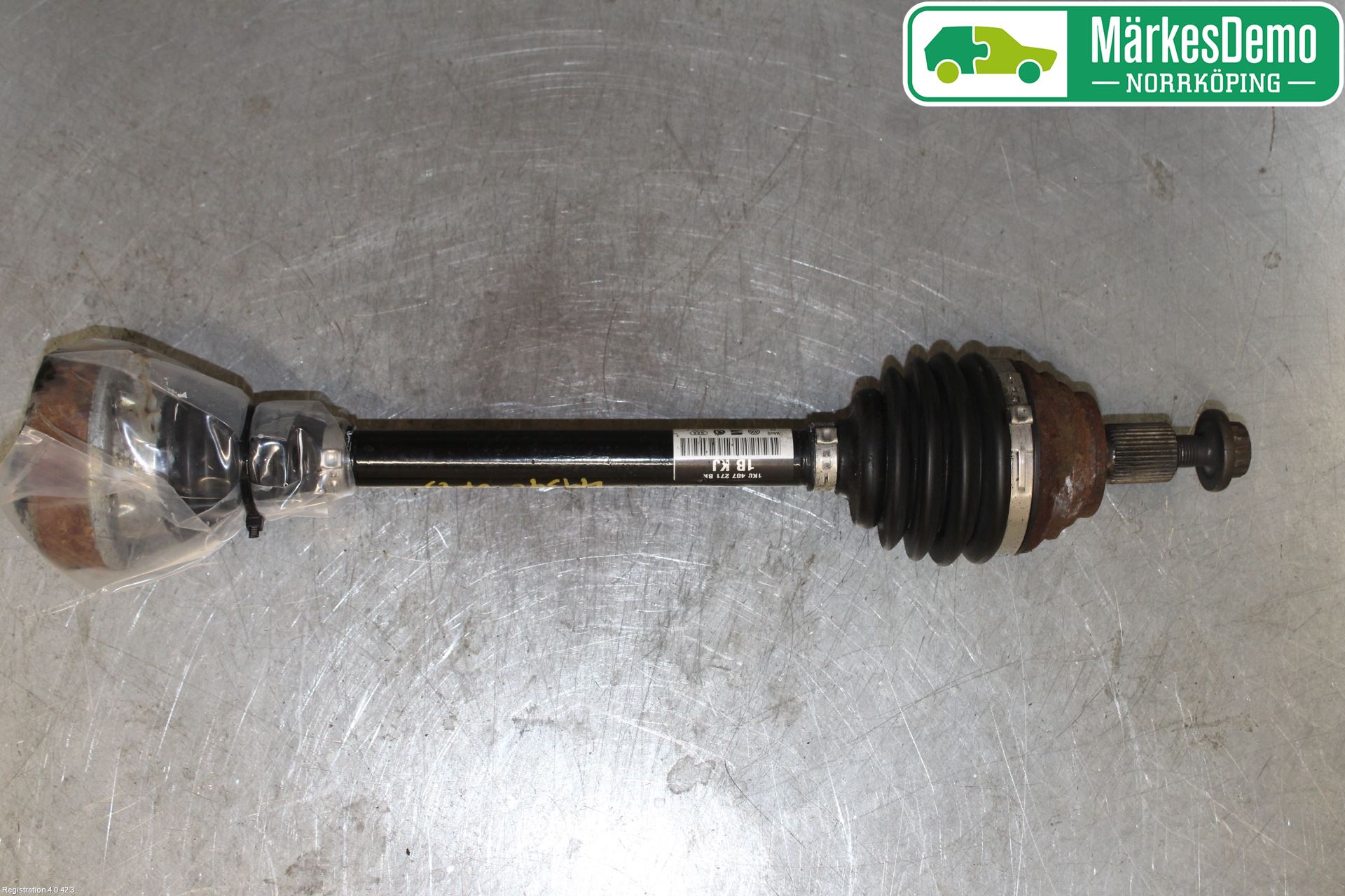 Volkswagen VW GOLF / E-GOLF VII 13-20 Drivaxel Fram Vänster