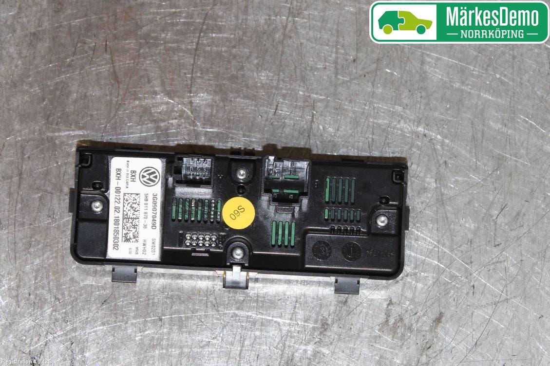 Volkswagen VW PASSAT 15-19 Värmereglage