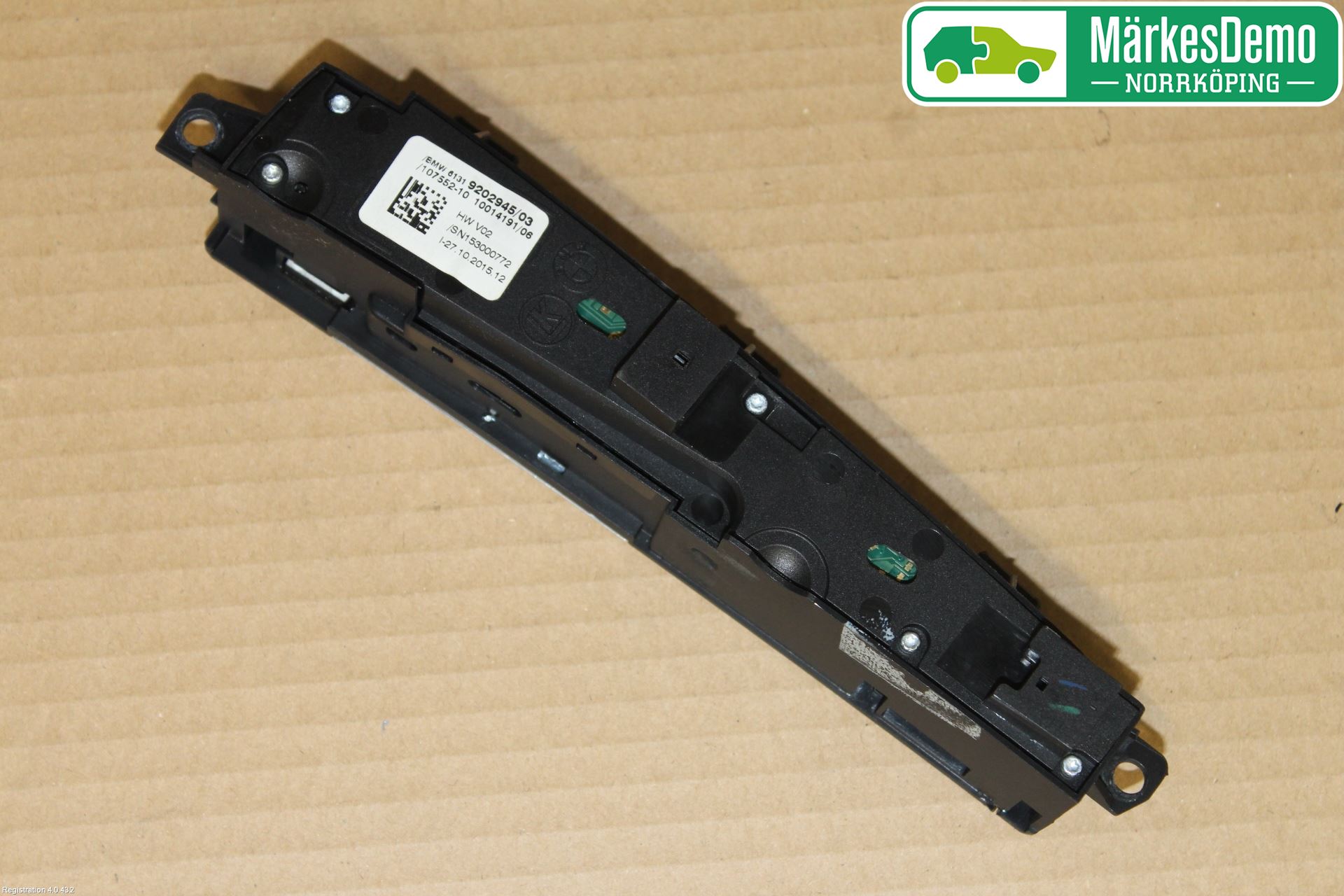 BMW 5 F10/F11/F18 09-17 Strömställare Antisladd