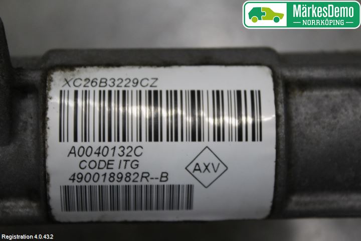 Renault MEGANE III 09-15 Styrväxel Servo -Snäcka