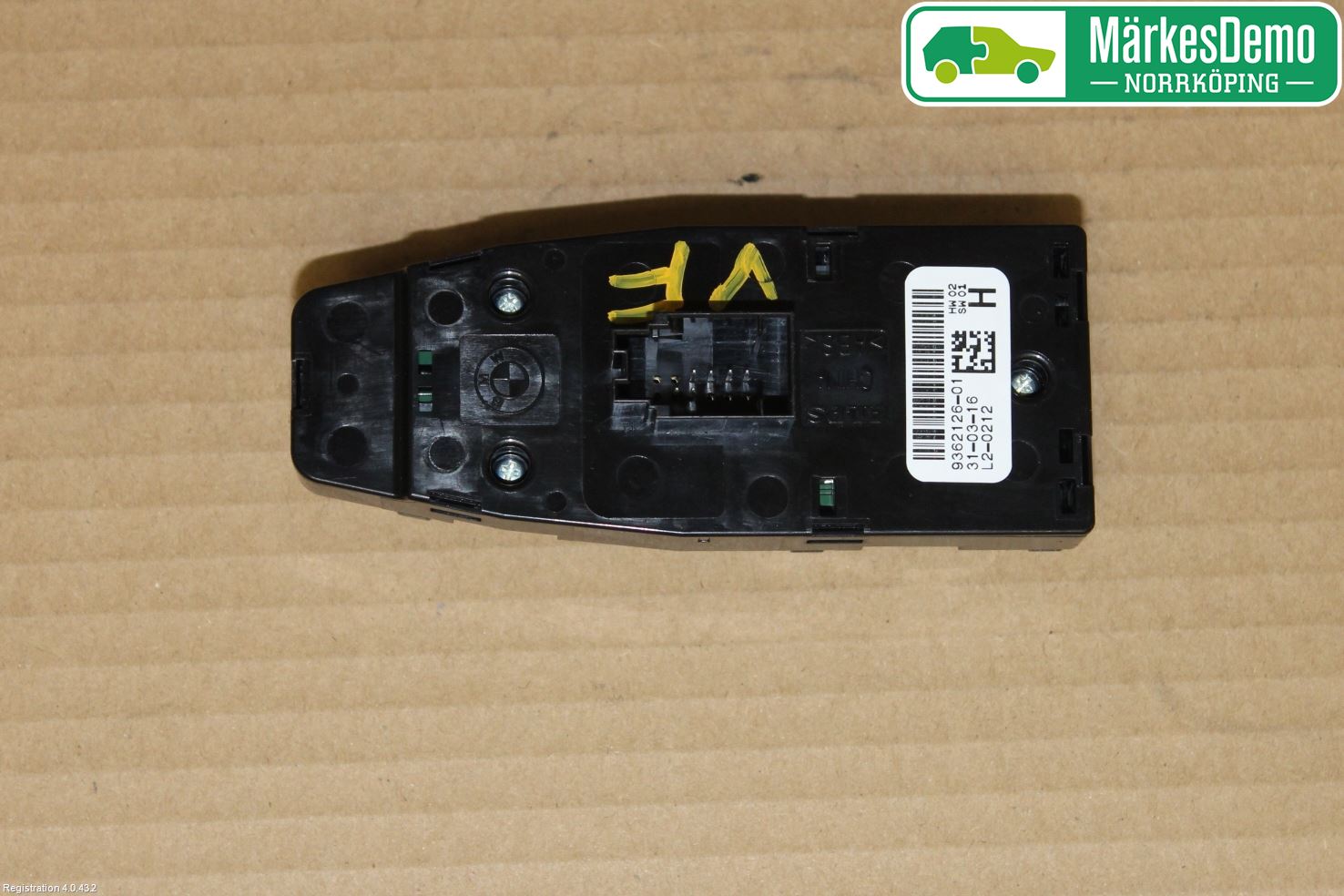 BMW i3 I01 13-22 Strömställare Elhiss