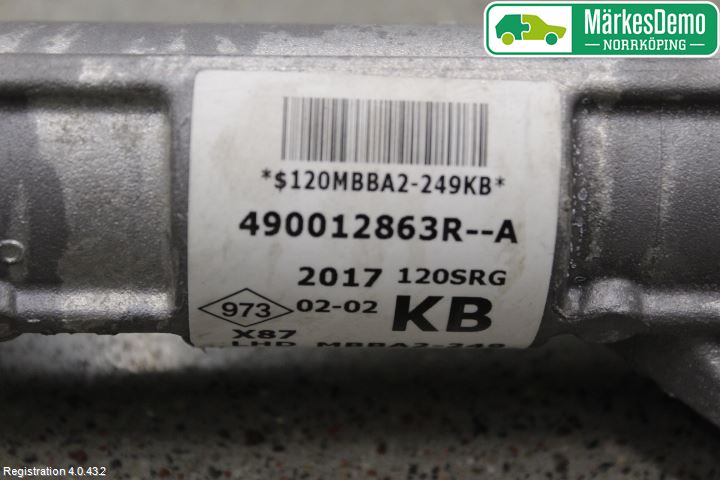 Renault CAPTUR 13-19 Styrväxel-Snäcka