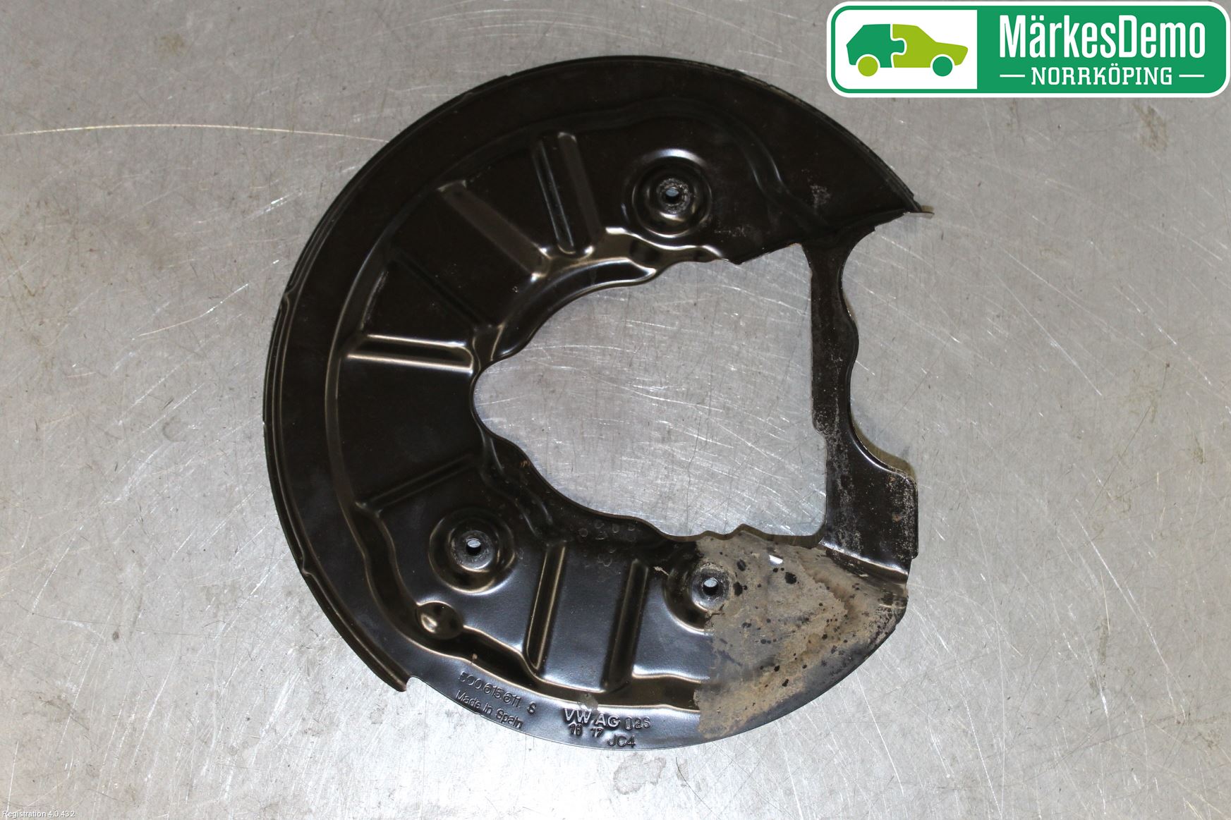 Volkswagen VW TIGUAN 16-24 Bromssköld Bak