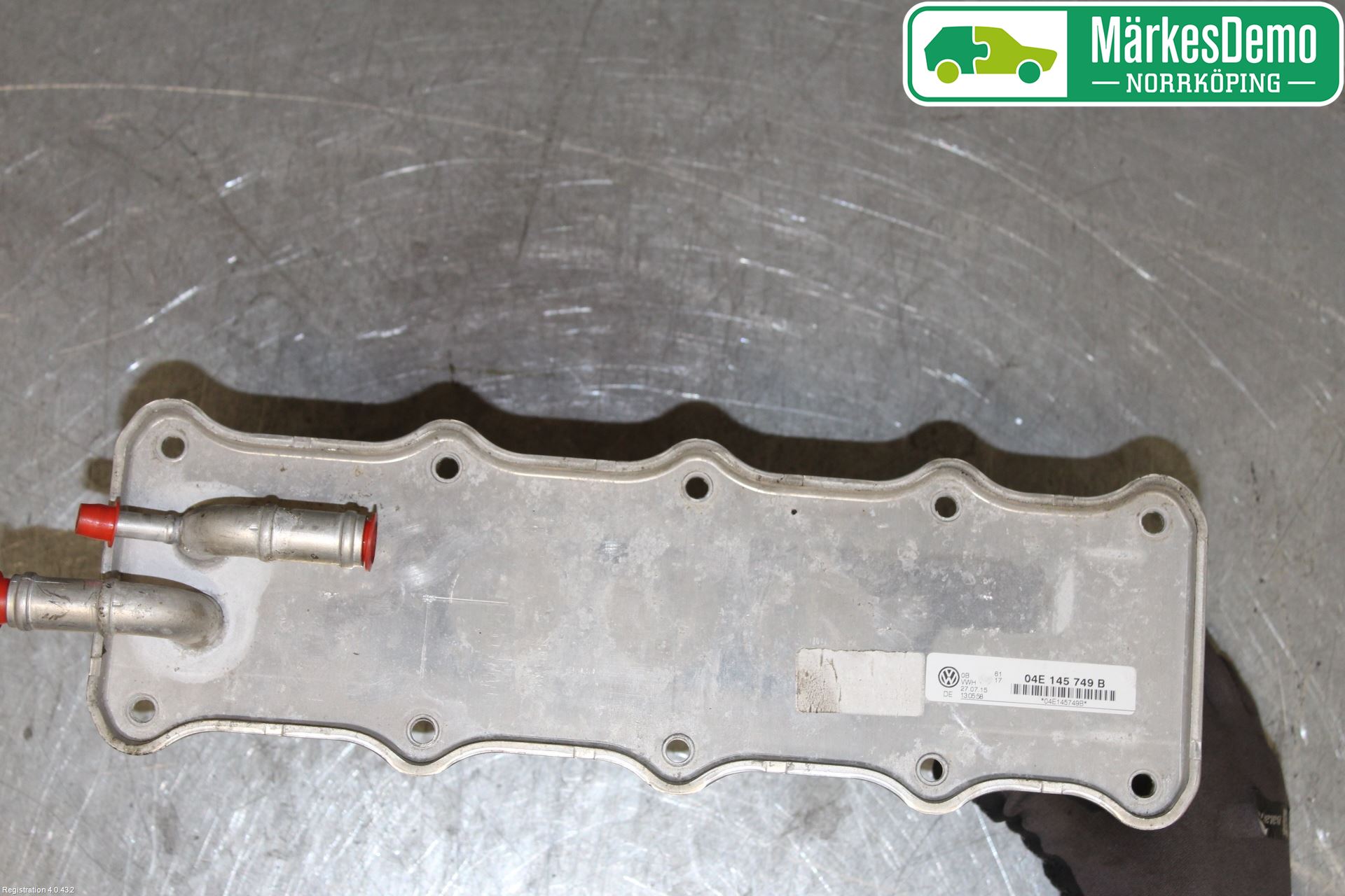 Volkswagen VW GOLF / E-GOLF VII 13-20 Laddluft-Intercooler Kyl