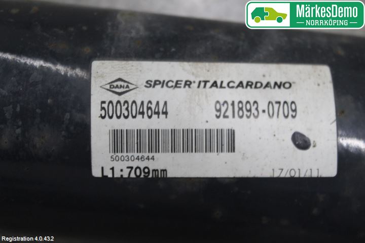 Iveco DAILY 07-13 Mellanaxel Främre