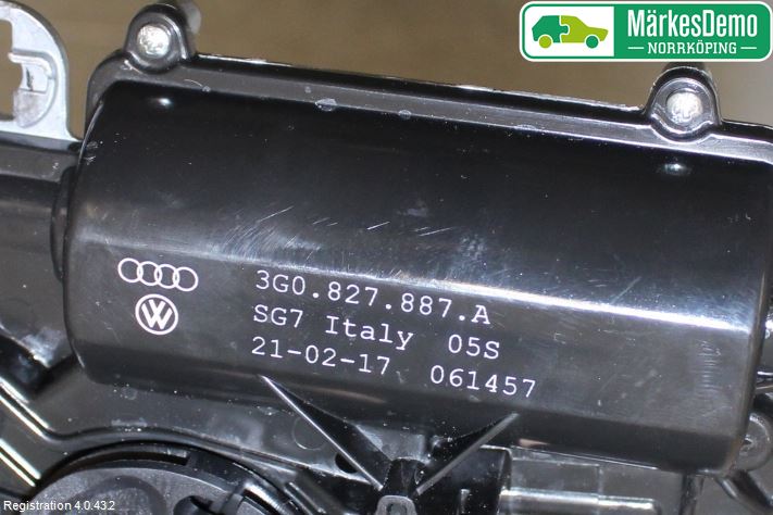 Volkswagen VW TIGUAN 16-24 Bakluckeöppnare Automatisk