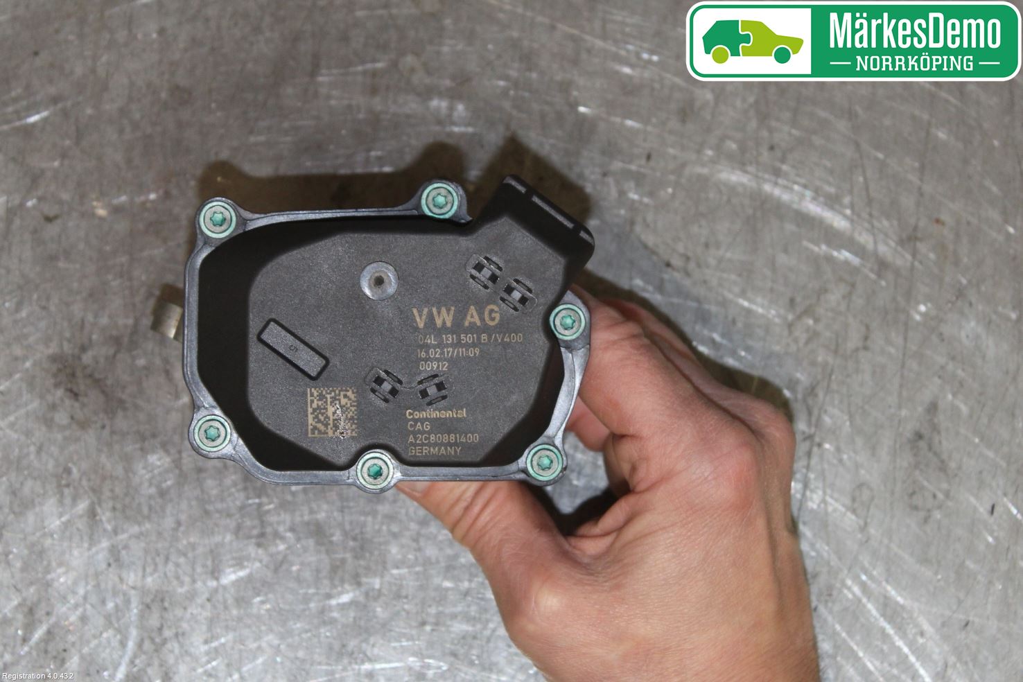 Audi A5 17- Egr Styrventil