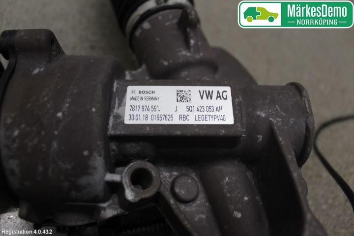 Audi Q2/SQ2 17- Styrväxel-Snäcka Elektrisk