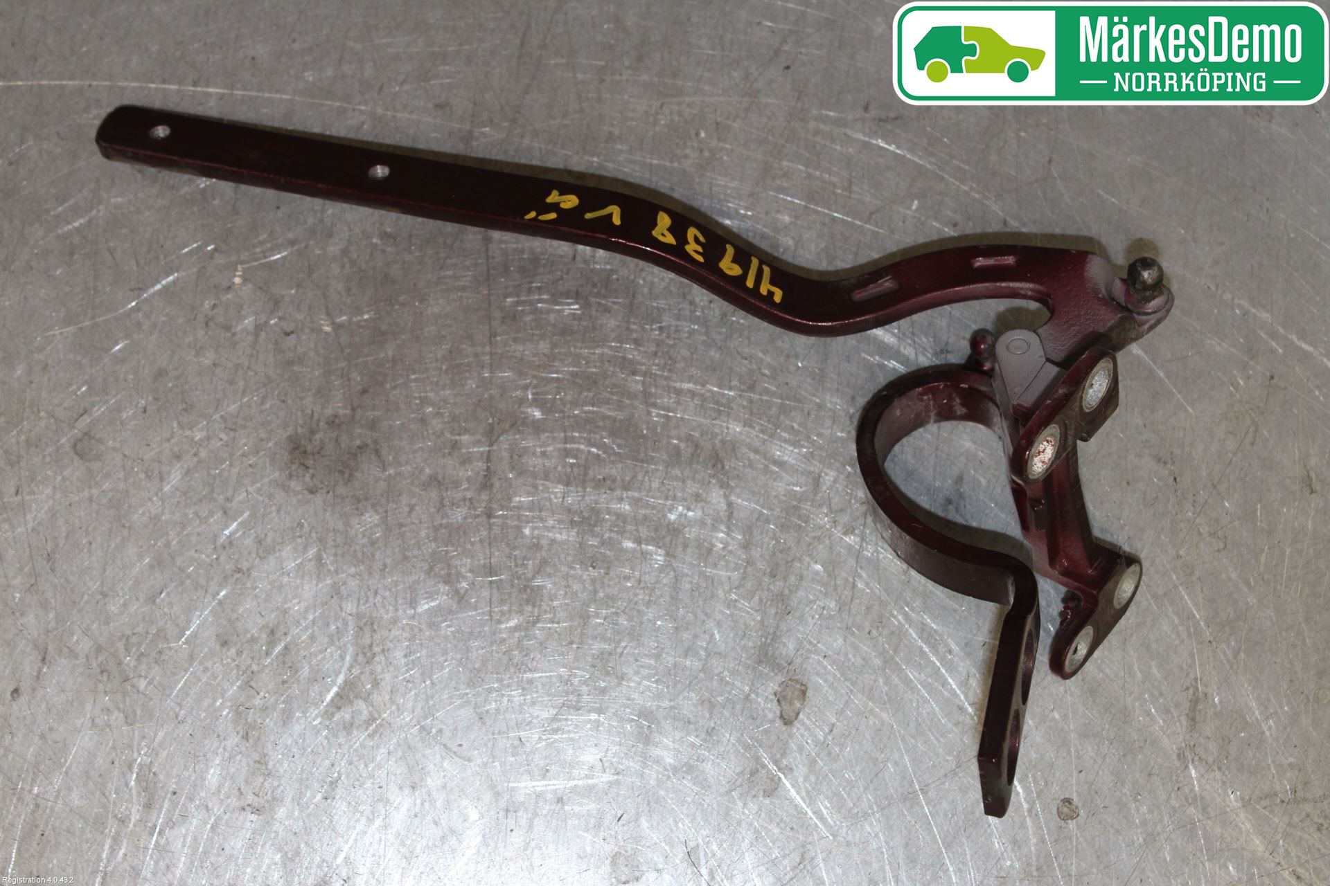 Porsche CAYENNE 03- Bakluckegångjärn Vä