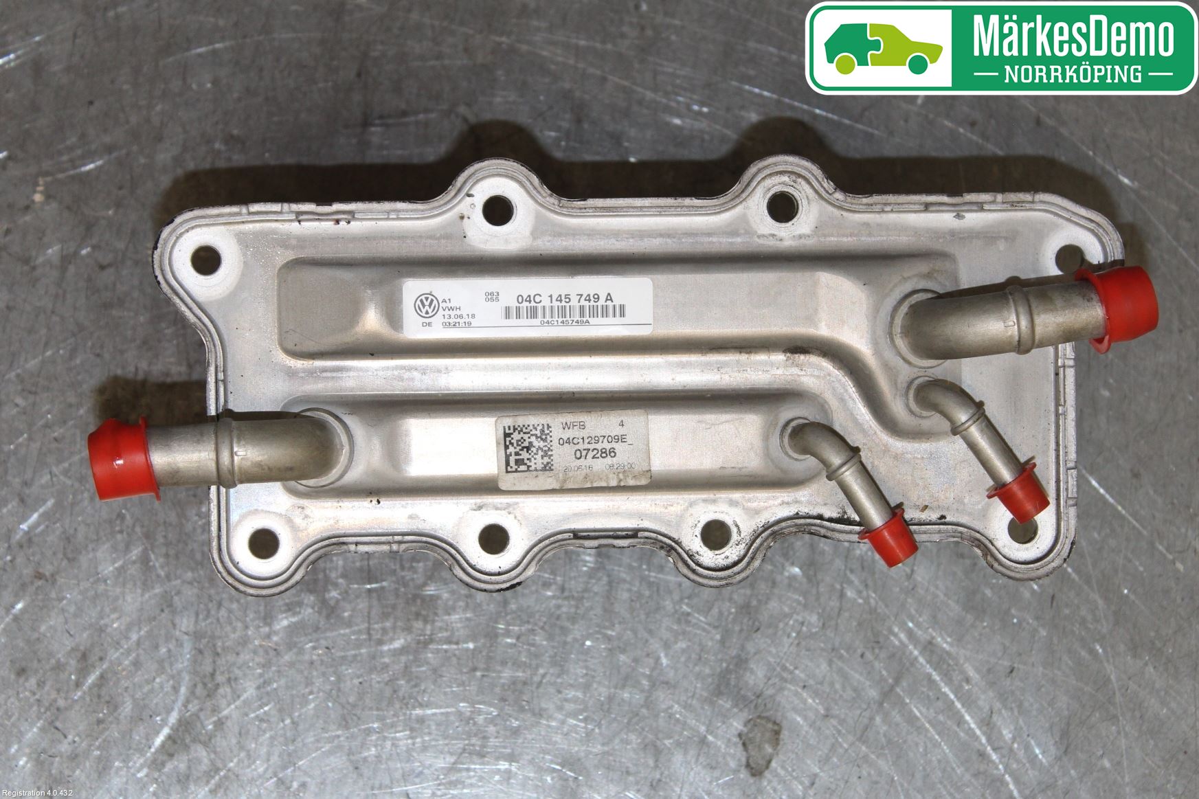 Volkswagen VW GOLF / E-GOLF VII 13-20 Laddluft-Intercooler Kyl