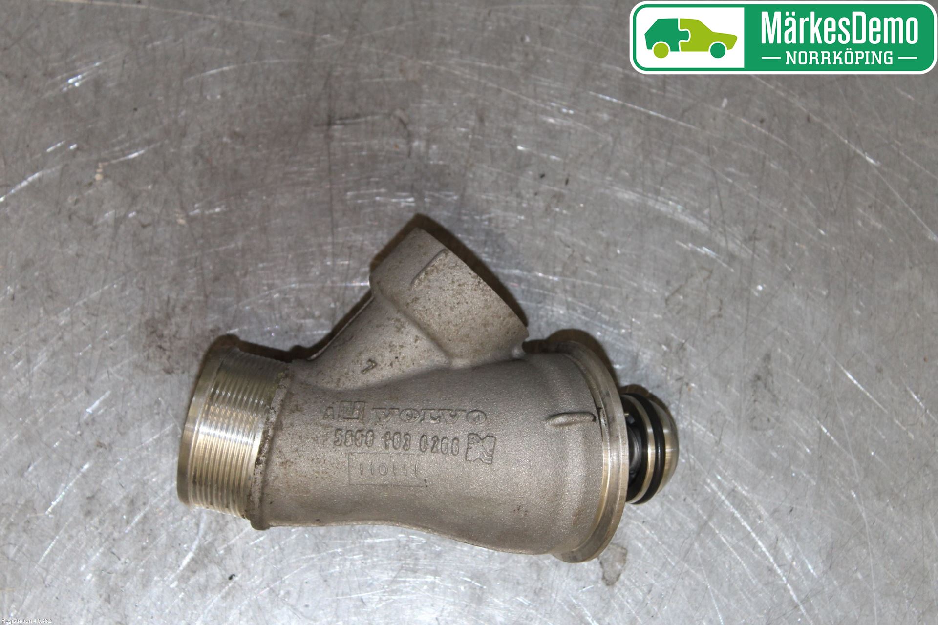 Volvo V60 11-13 Laddluft-Intercoolerrör