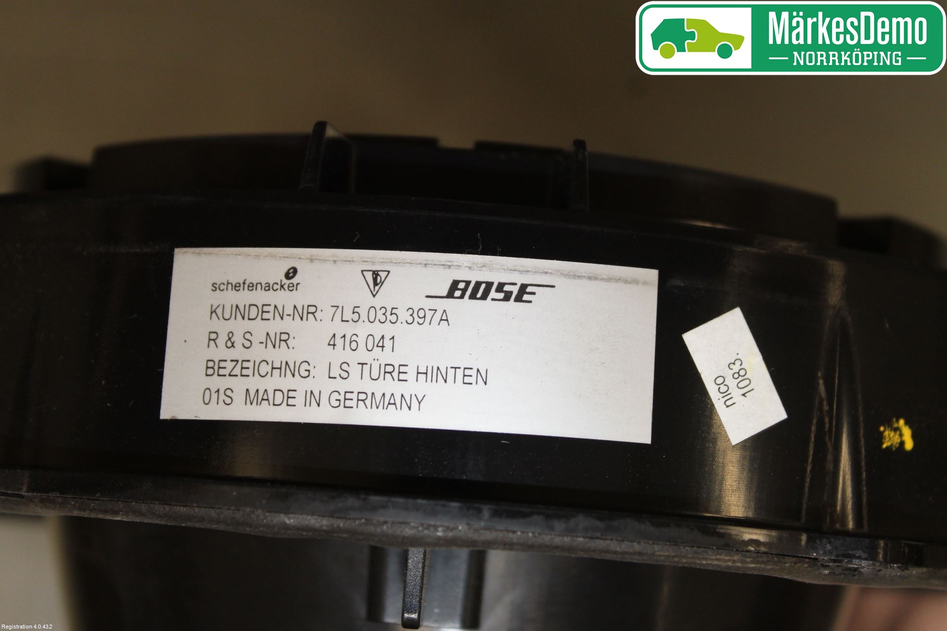 Porsche CAYENNE 03- Högtalare