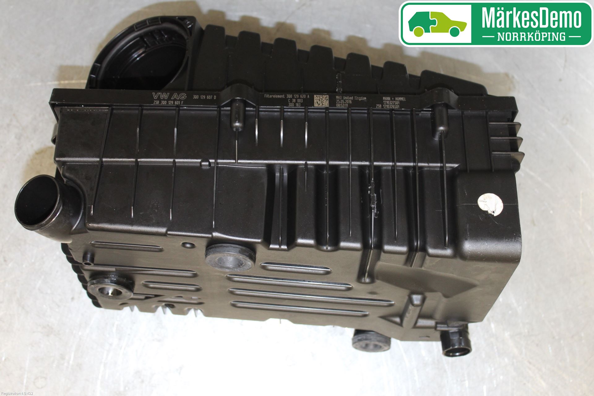 Volkswagen VW PASSAT 15-19 Luftrenare