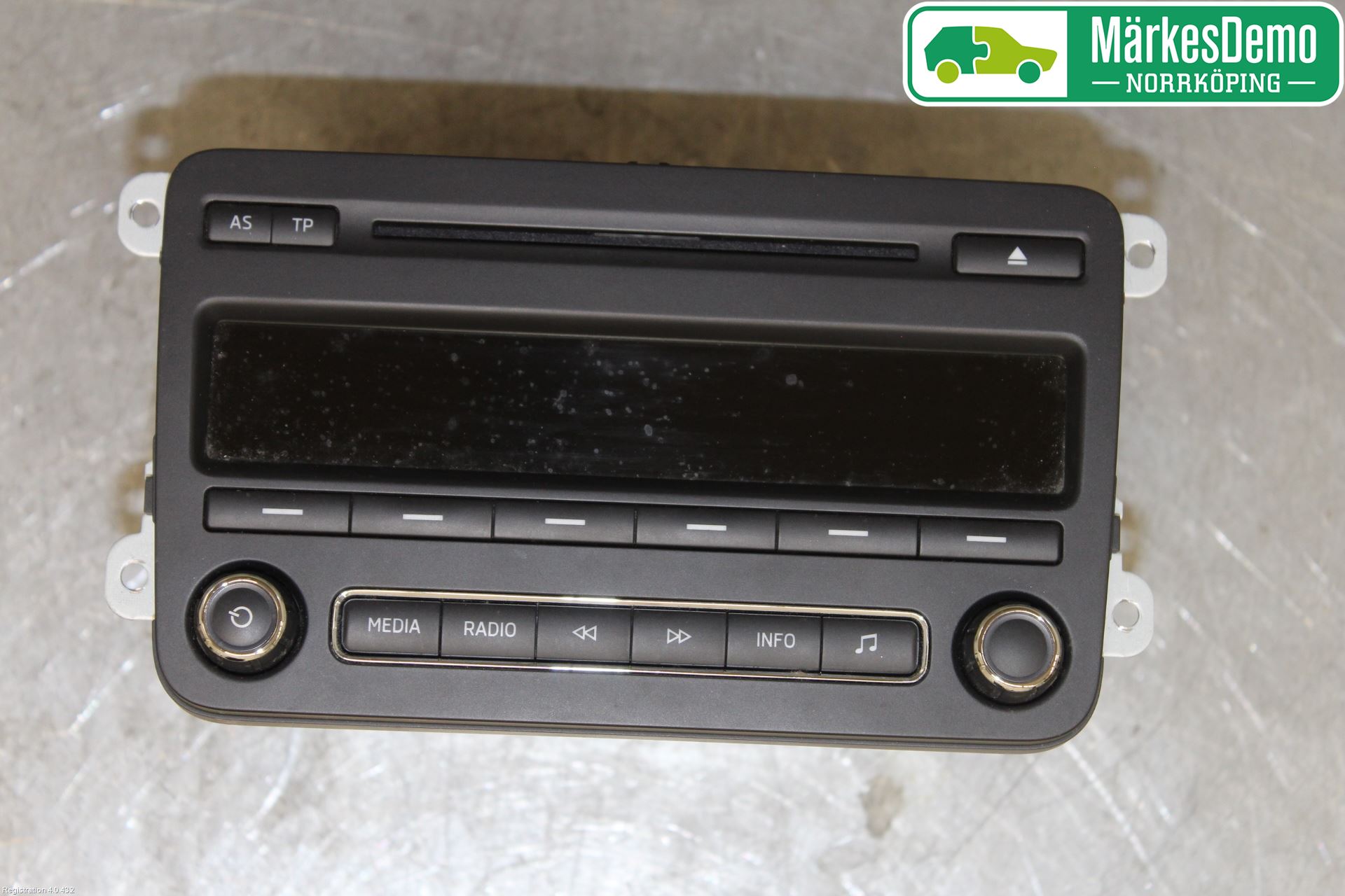 Skoda ROOMSTER Cd Radio - Multimediapanel