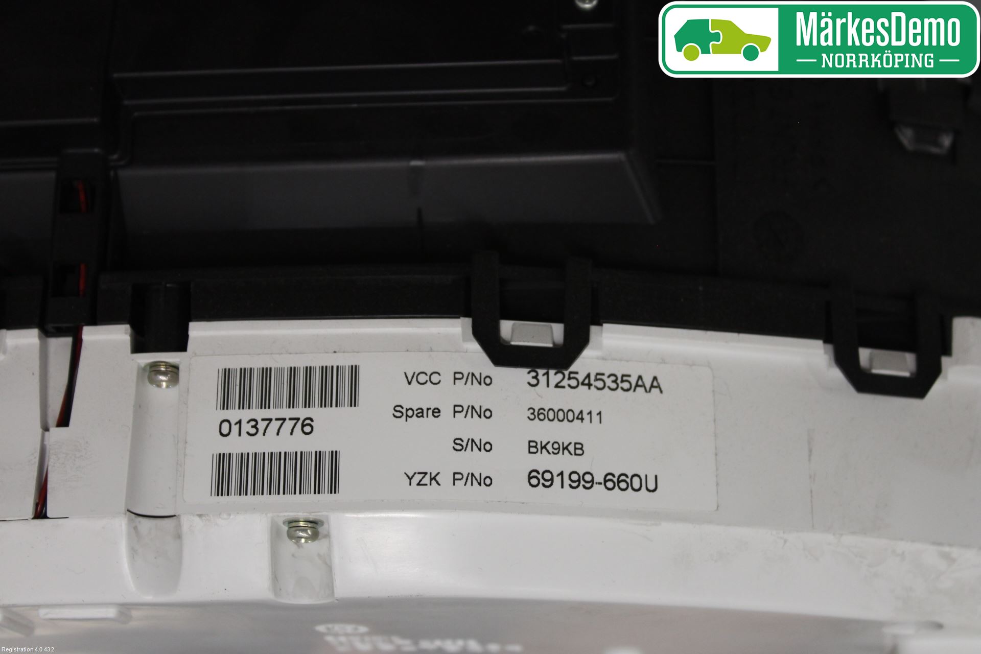 Volvo V70 08-13 Instrument Komb