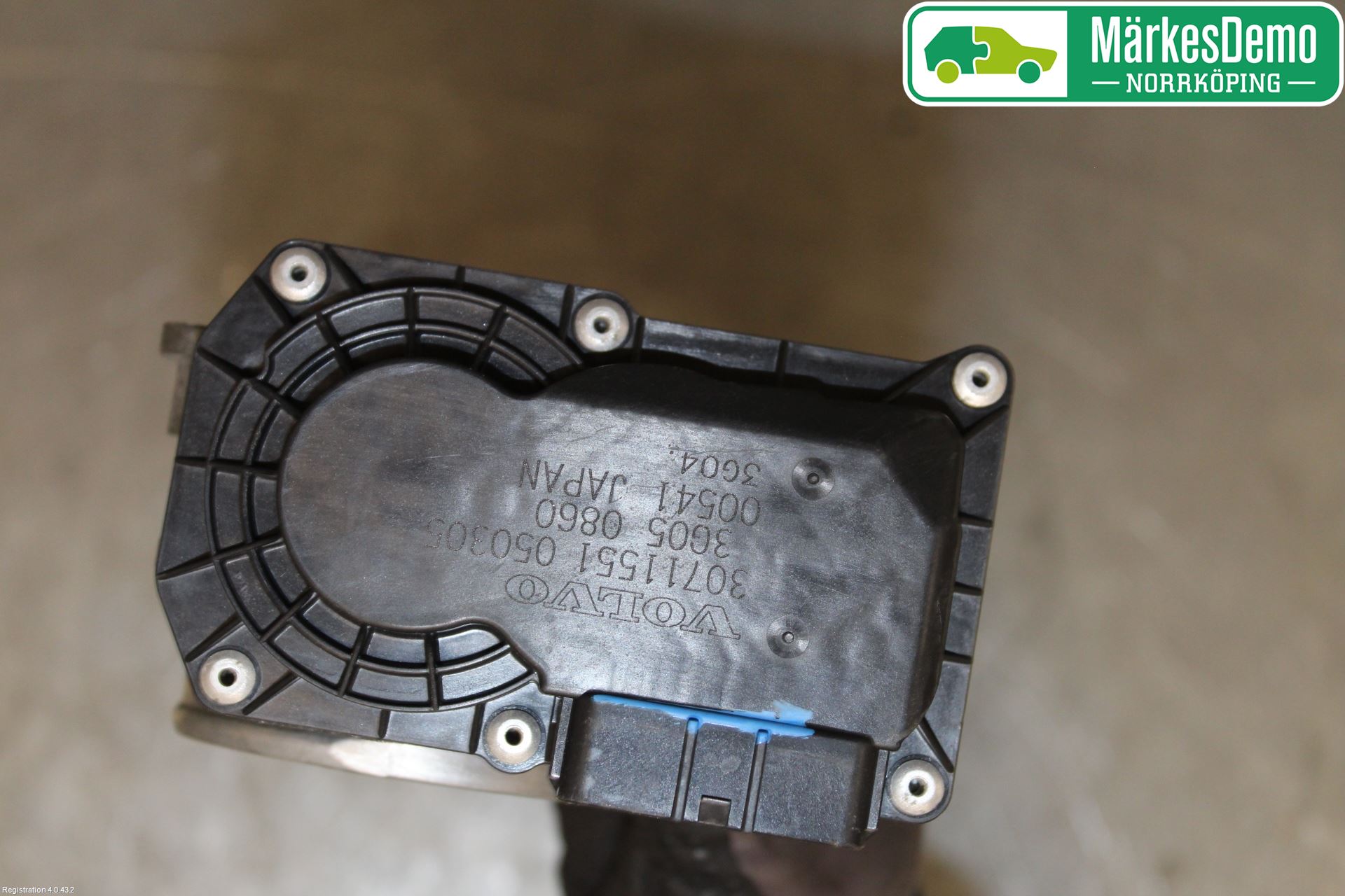 Volvo V50 04-07 Injspjällhus