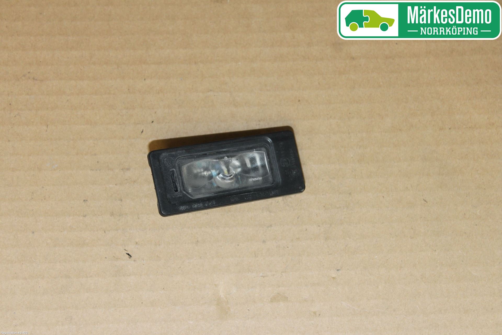 Audi A4/S4 B9 16-19 Skylt Belysning