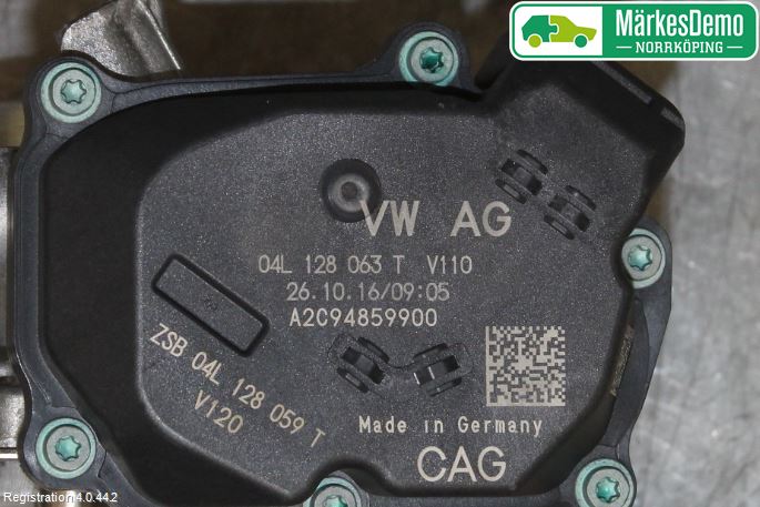 Audi A4/S4 B9 16-19 Injspjällhus