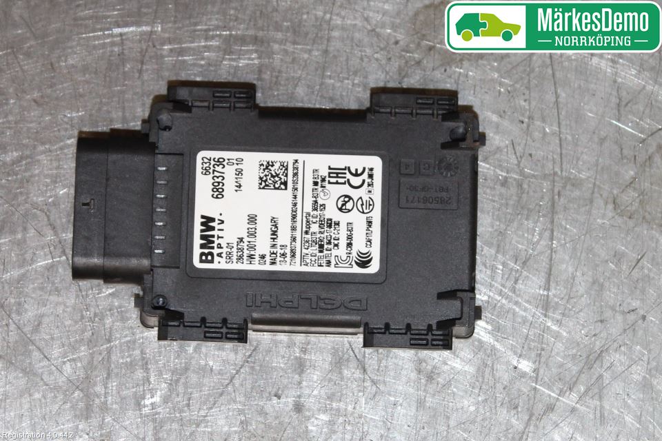 BMW 5 G30/G31/F90 17-23 Sensor Aktivt Kollisionsskydd