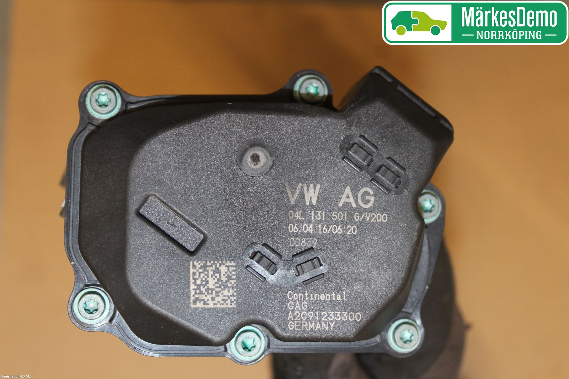 Volkswagen VW PASSAT 15-19 Egr Ventil