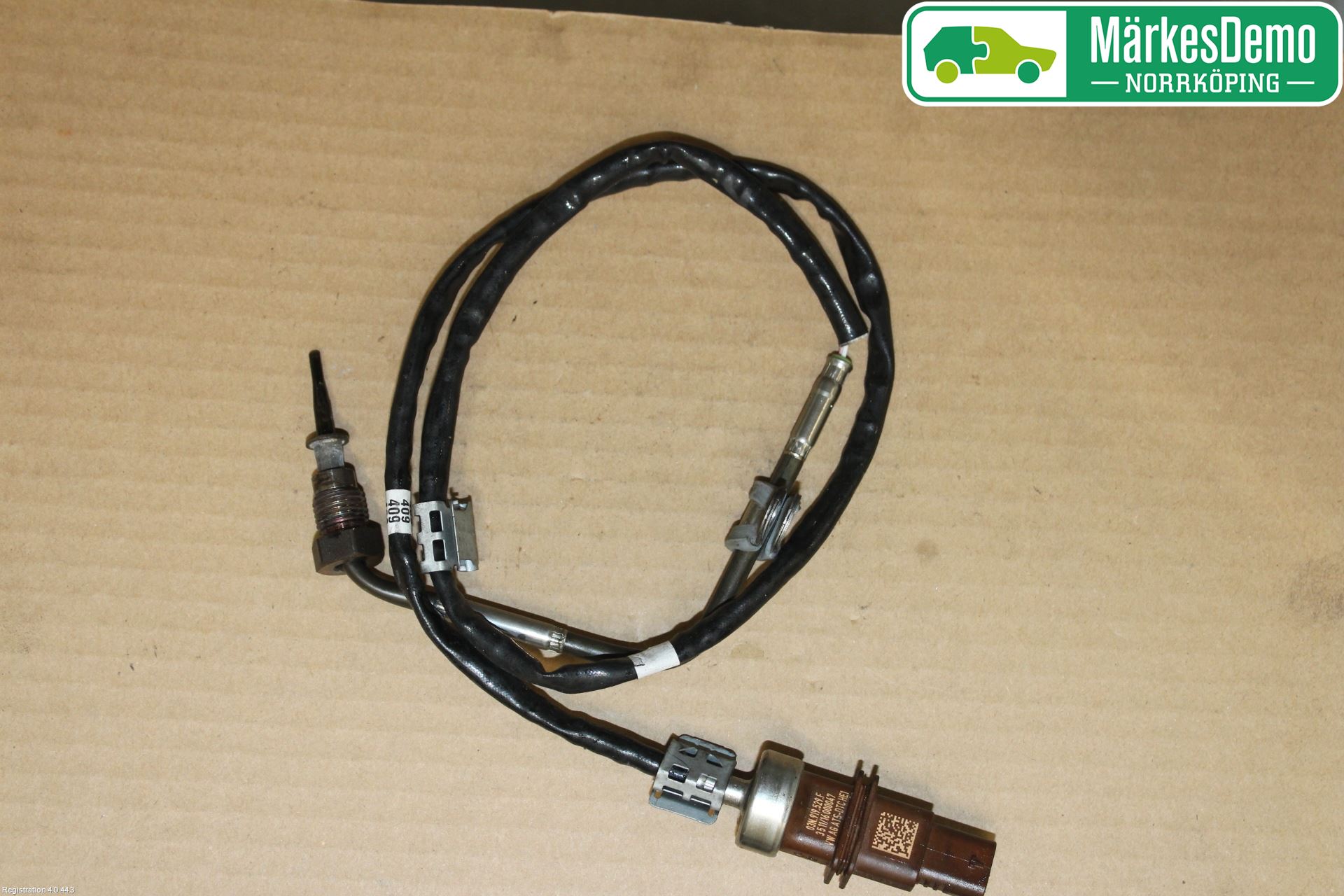 Volkswagen VW PASSAT 15-19 Givare Temp-Tryck Avgas