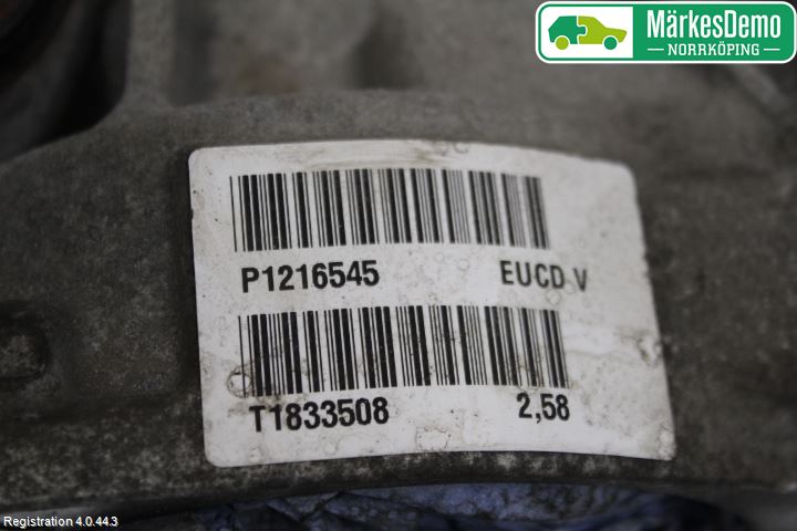 Volvo XC60 14-17 Bakväxel-Diff