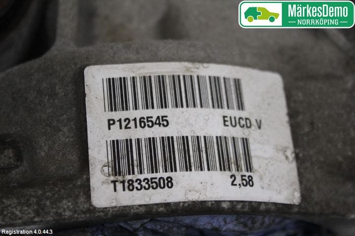 Volvo XC60 14-17 Bakväxel-Diff