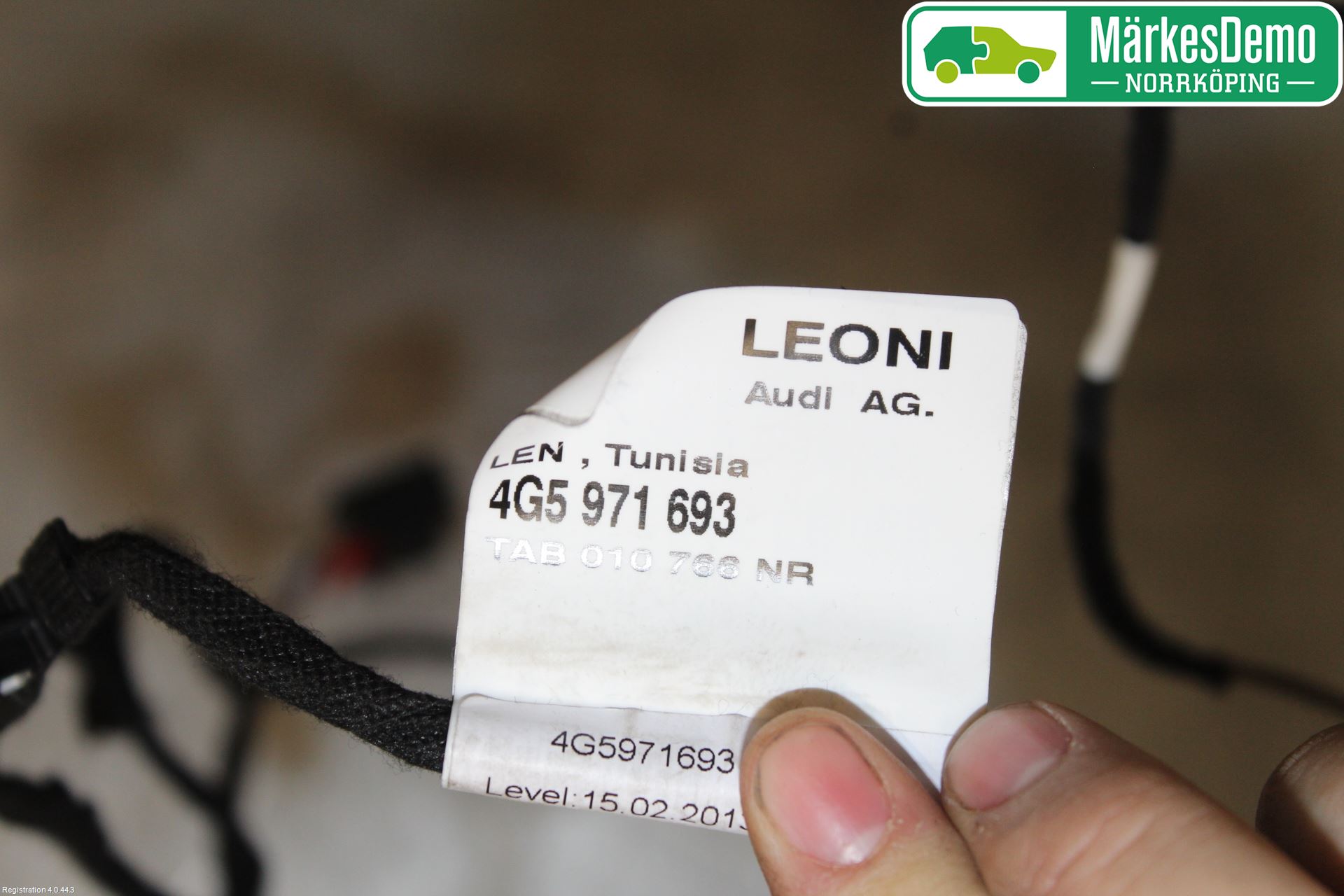 Audi A6/S6 4G 11-18 Kabelhärva