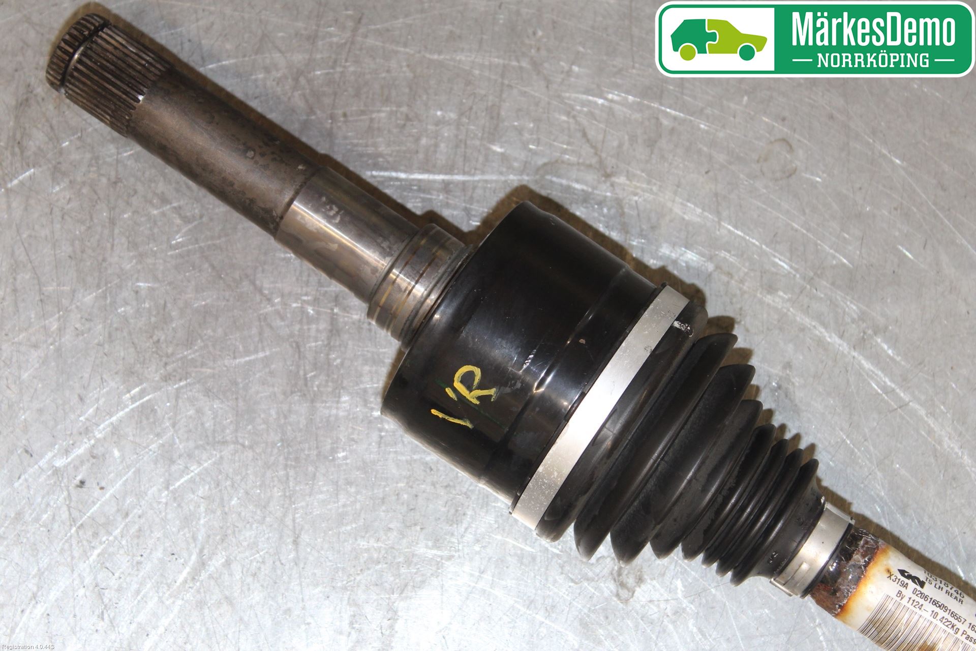 Landrover LAND ROVER DISCOVERY 4 10-16 Drivaxel Bak Vänster