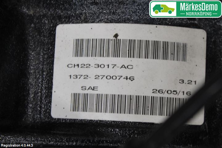 Landrover LAND ROVER DISCOVERY 4 10-16 Framvagn Diffrential