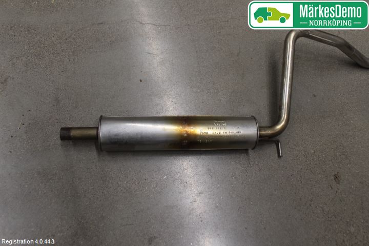 Volkswagen VW GOLF / E-GOLF VII 13-20 Avgas Mellandämpare