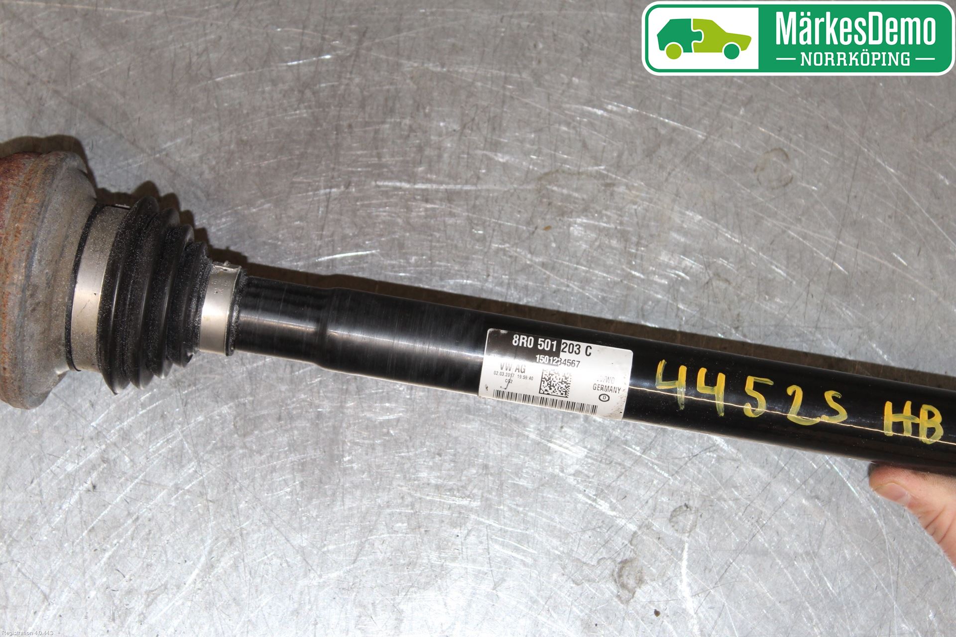 Audi A6/S6 4G 11-18 Drivaxel Bak Höger