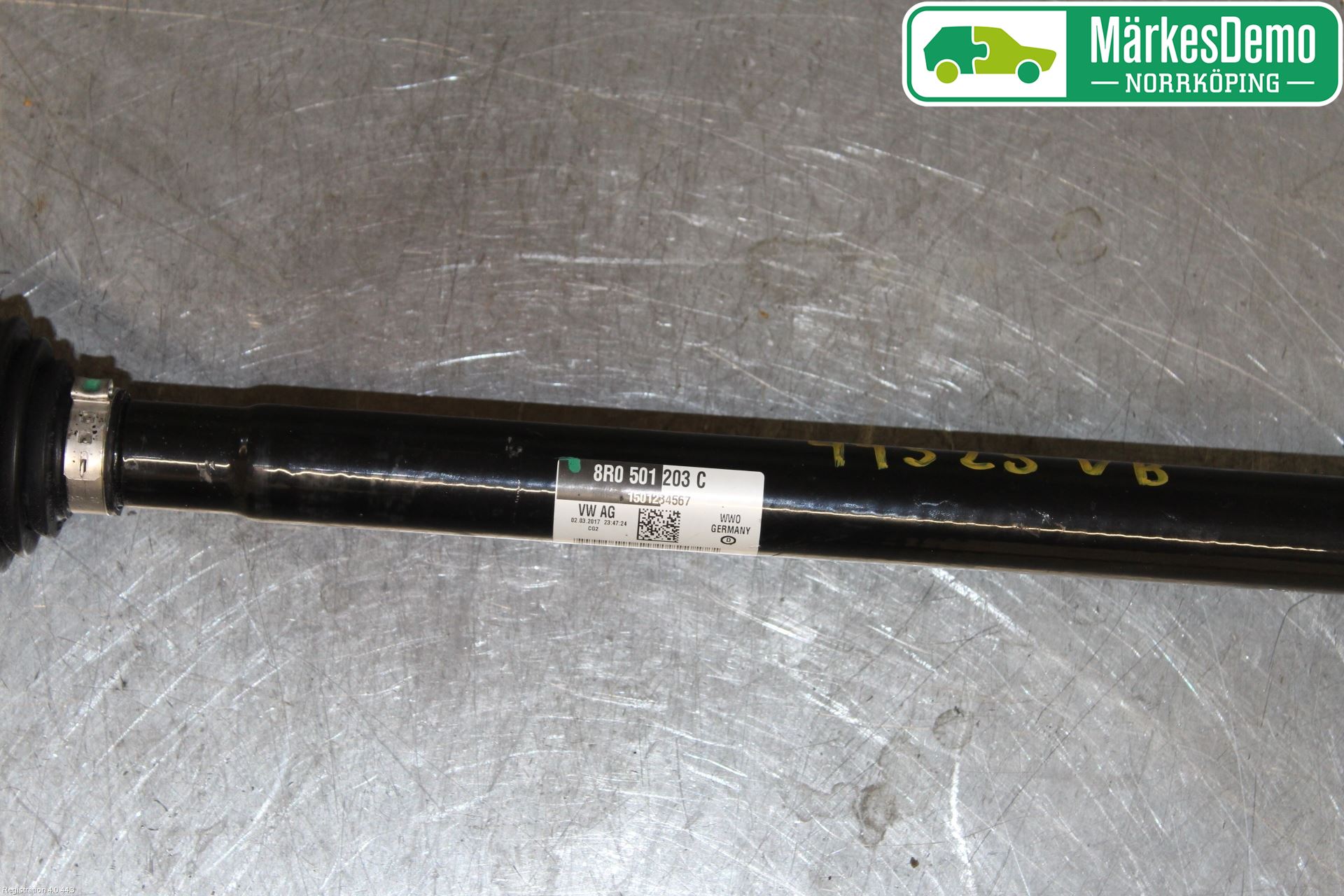 Audi A6/S6 4G 11-18 Drivaxel Bak Vänster