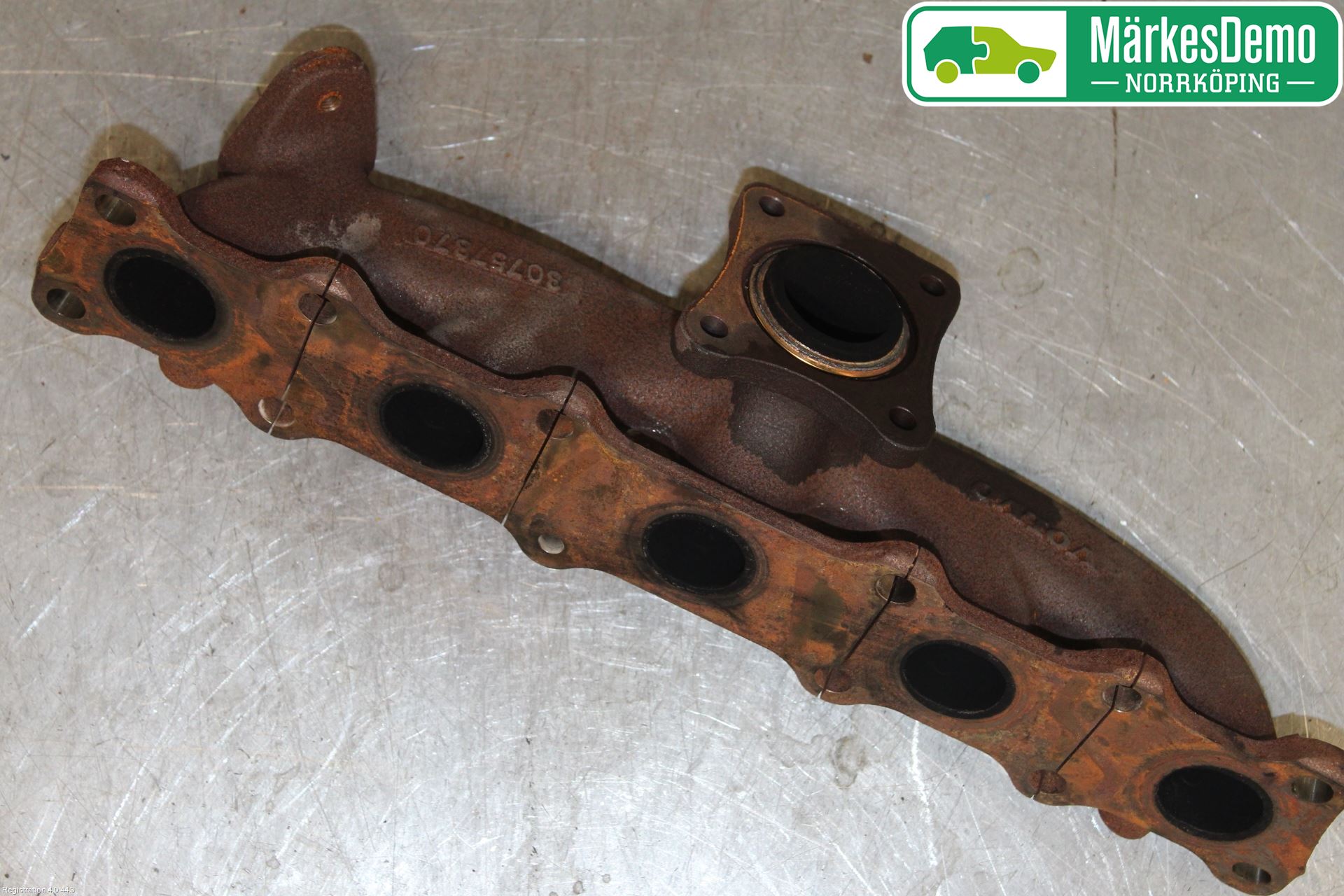 Volvo S80 07-13 Grenrör Avgas