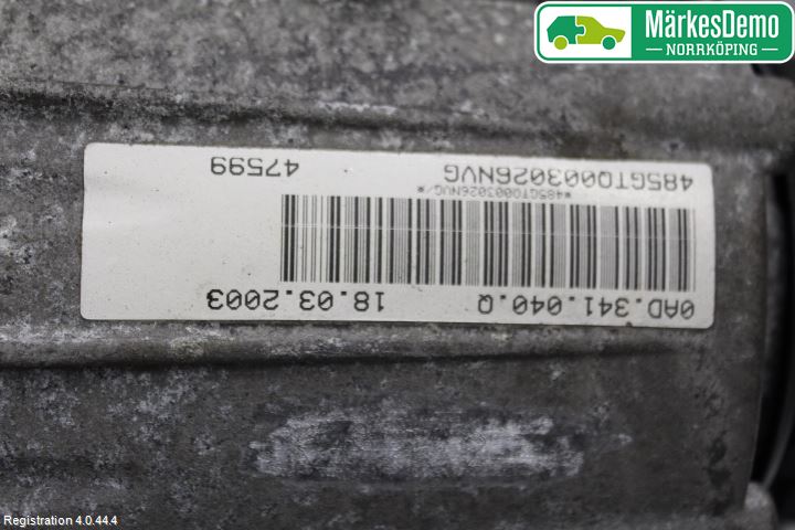 Porsche CAYENNE 03- Växel Fördelningslåda