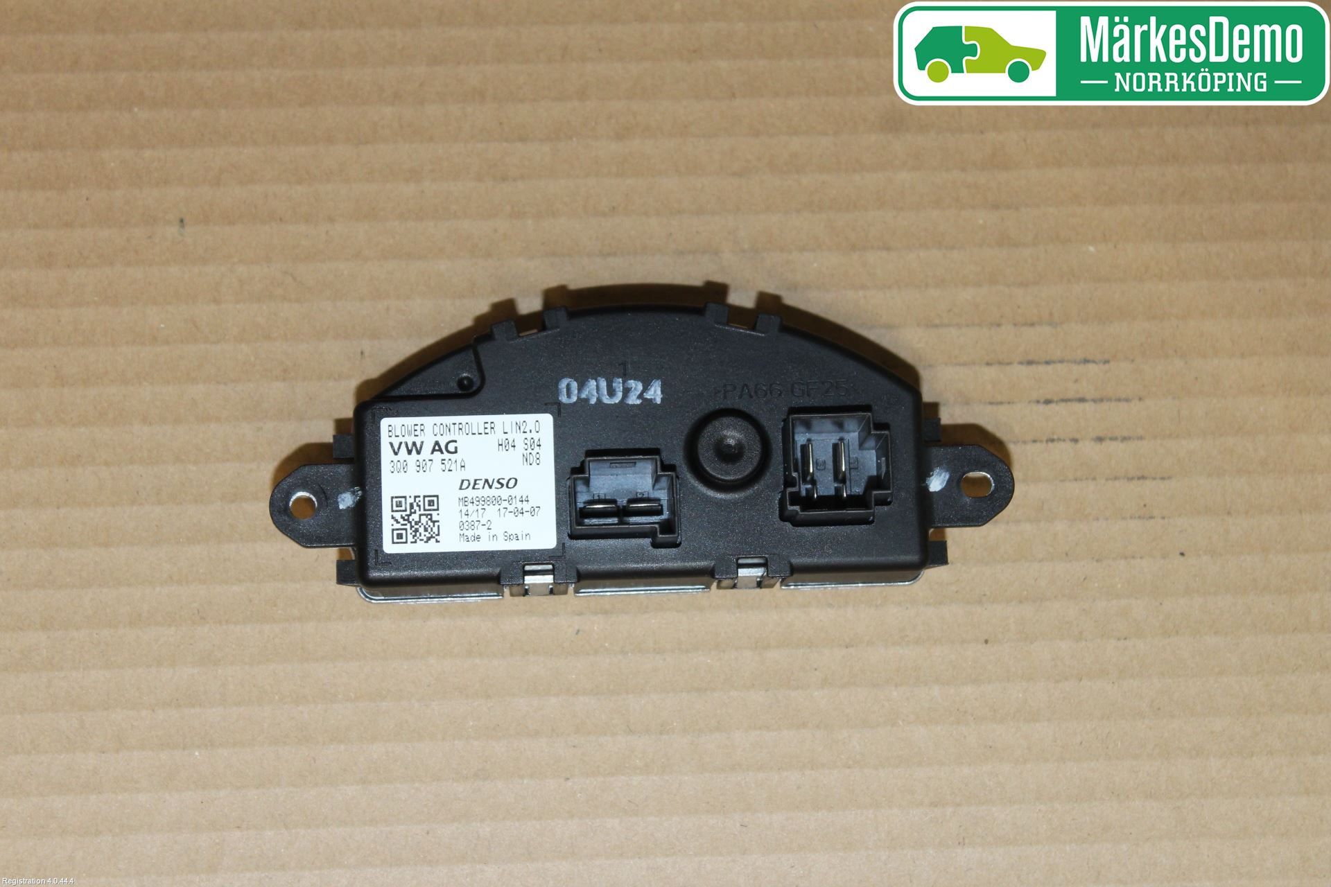 Volkswagen VW PASSAT 15-19 Värmefläktsmotstånd