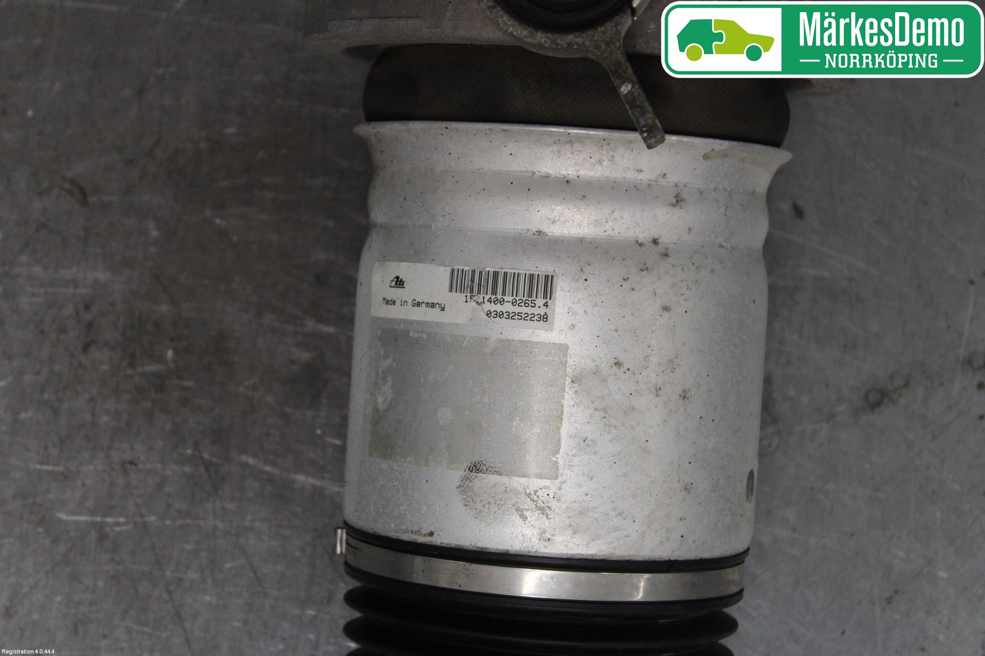 Porsche CAYENNE 03- Fjäderben Bak Vänster