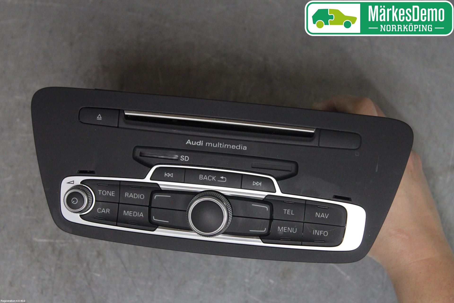 Audi Q3 8U 12-18 Cd Radio - Multimediapanel