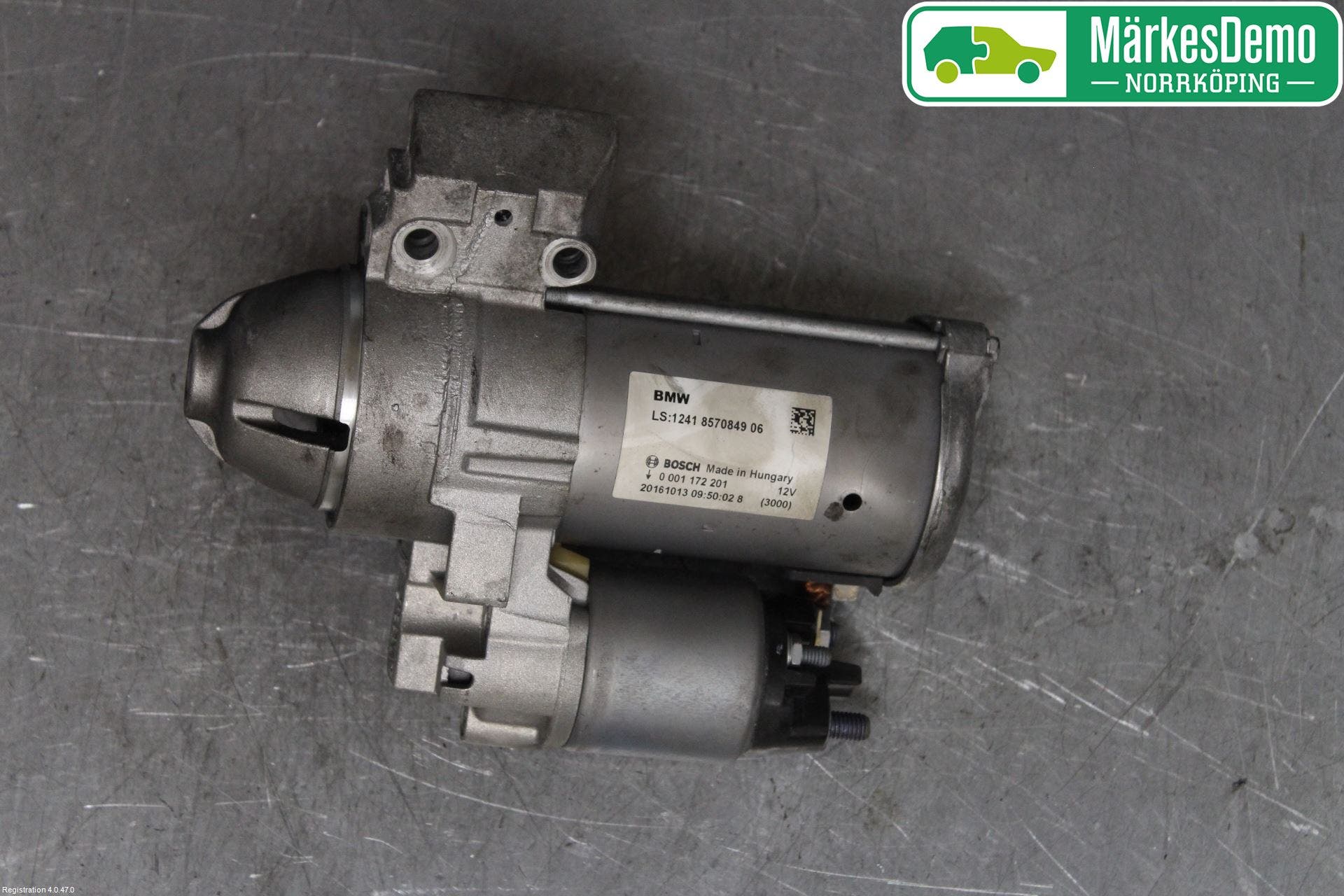 BMW 1 F20/F21 11-19 Startmotor