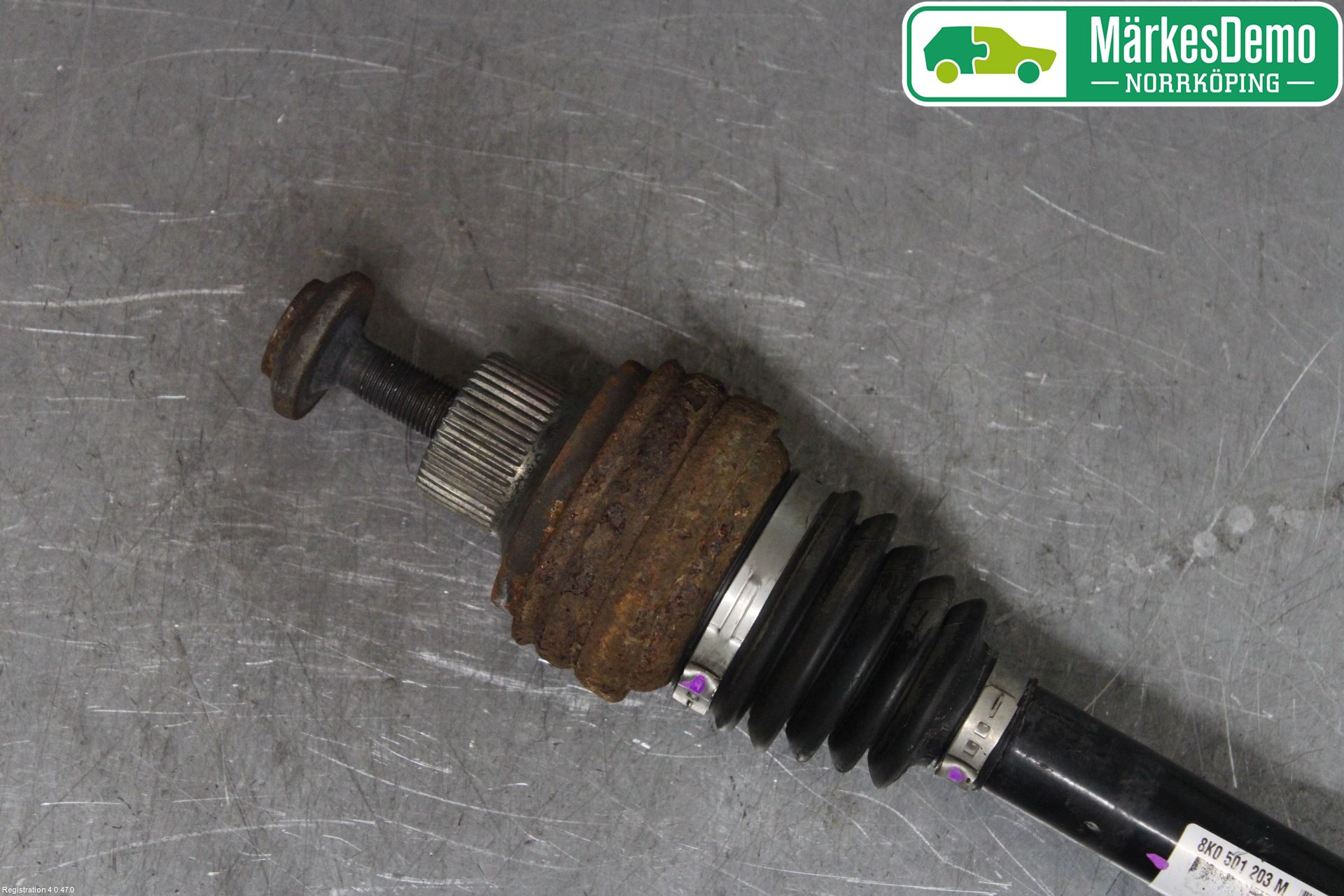 Audi A4 12-15 Drivaxel Bak Höger