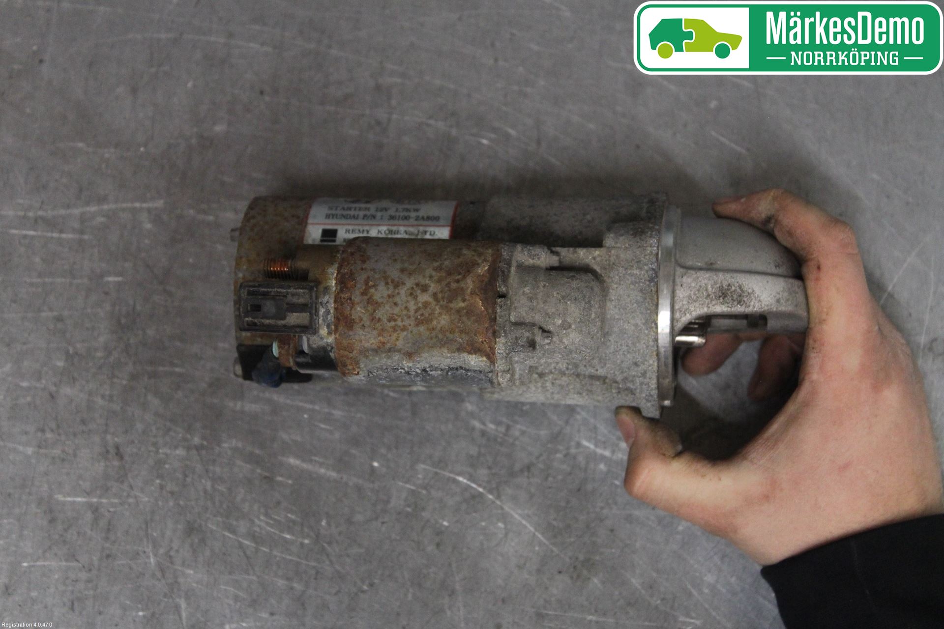 Kia SPORTAGE (SL) 11-15 Startmotor Diesel