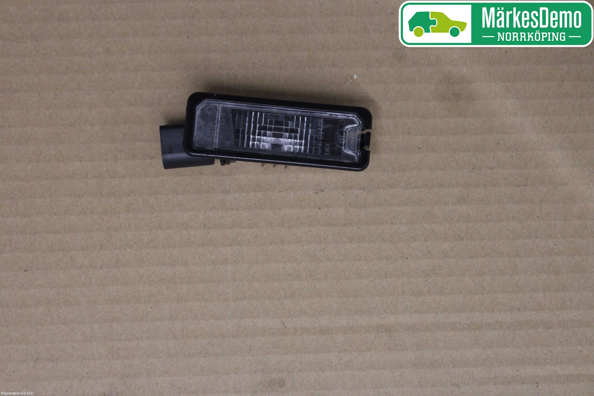 Volkswagen VW POLO 10-17 Skylt Belysning