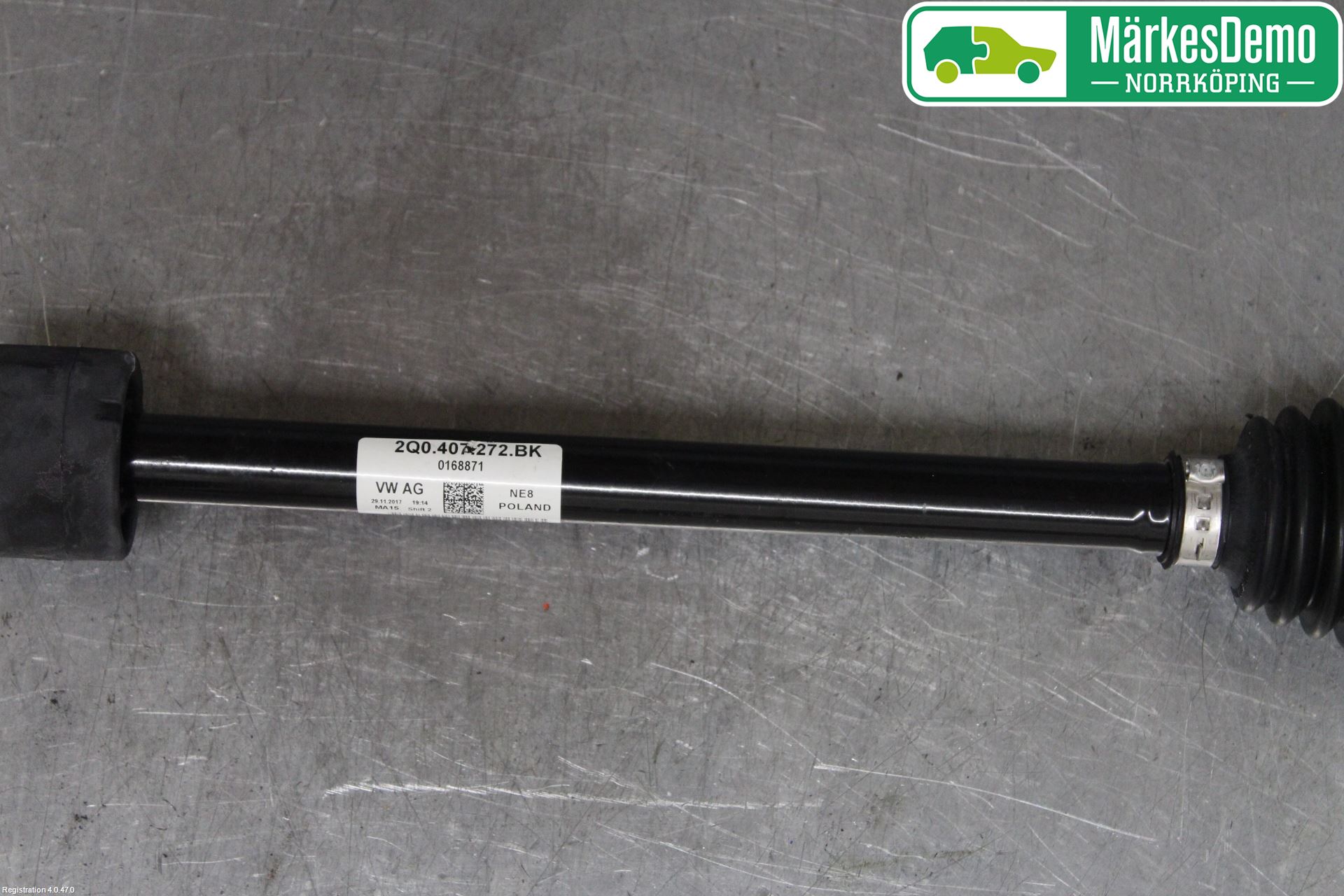 Seat IBIZA V 17-20 Drivaxel Fram Höger