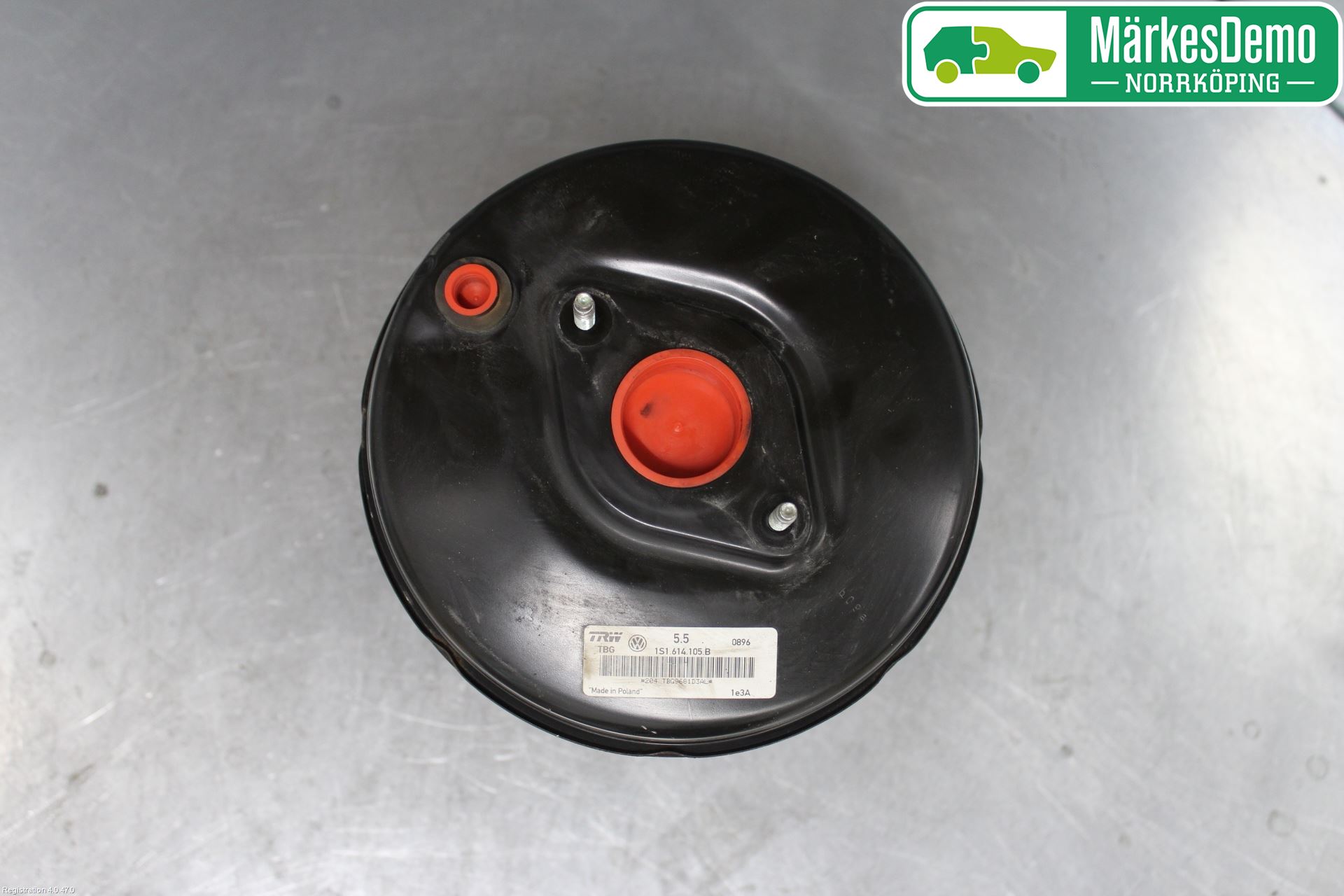 Volkswagen VW UP! / E-UP! Bromsservo